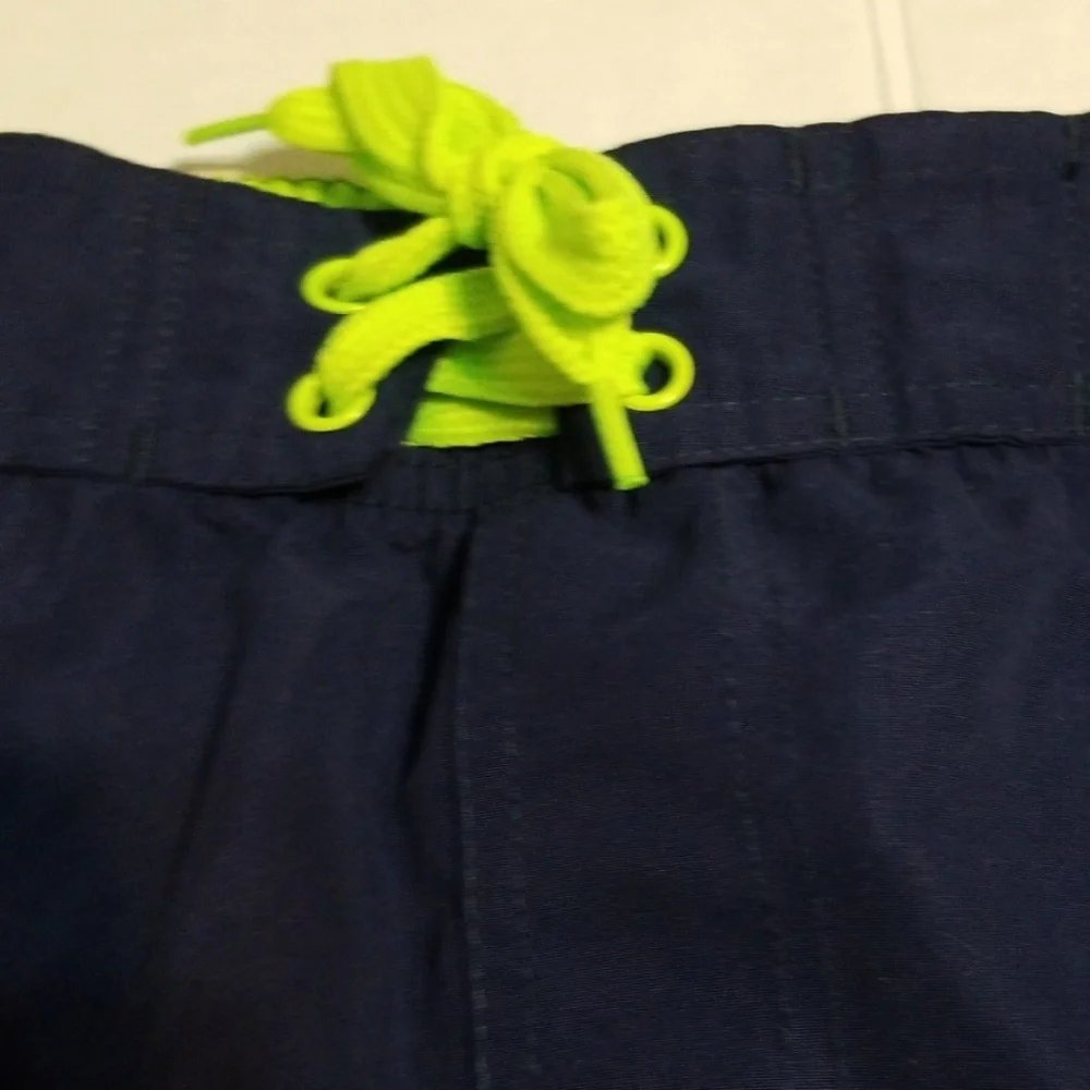 Fila Boys/Kids Blue Beach Shorts sz 10/12 NWT